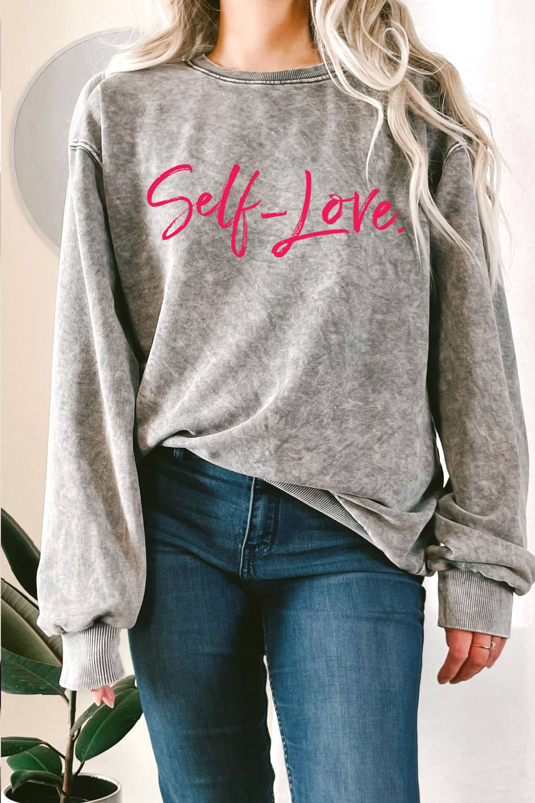 Self Love Valentine's Mineral Graphic Terry - Adult & Kids T-Shirts, Sweatshirts & Hoodies apparel design preview 1