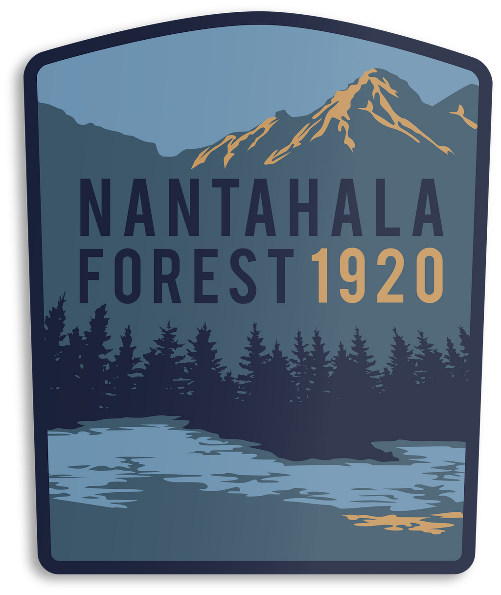 Nantahala Forest Sticker - Adult & Kids T-Shirts, Sweatshirts & Hoodies apparel design preview 1