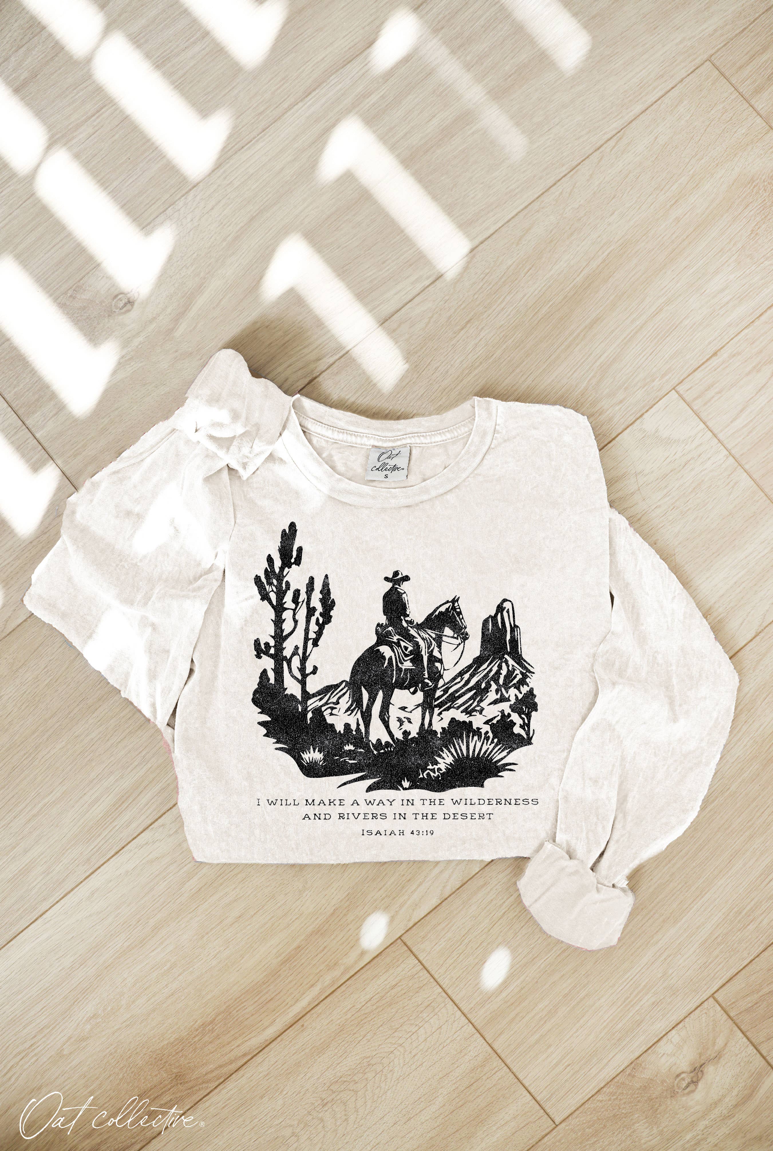 I Will Make A Way Mineral Washed Graphic - Adult & Kids T-Shirts, Sweatshirts & Hoodies apparel design preview 1