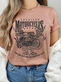 American Motorcycle Graphic - Adult & Kids T-Shirts, Sweatshirts & Hoodies apparel design preview 1