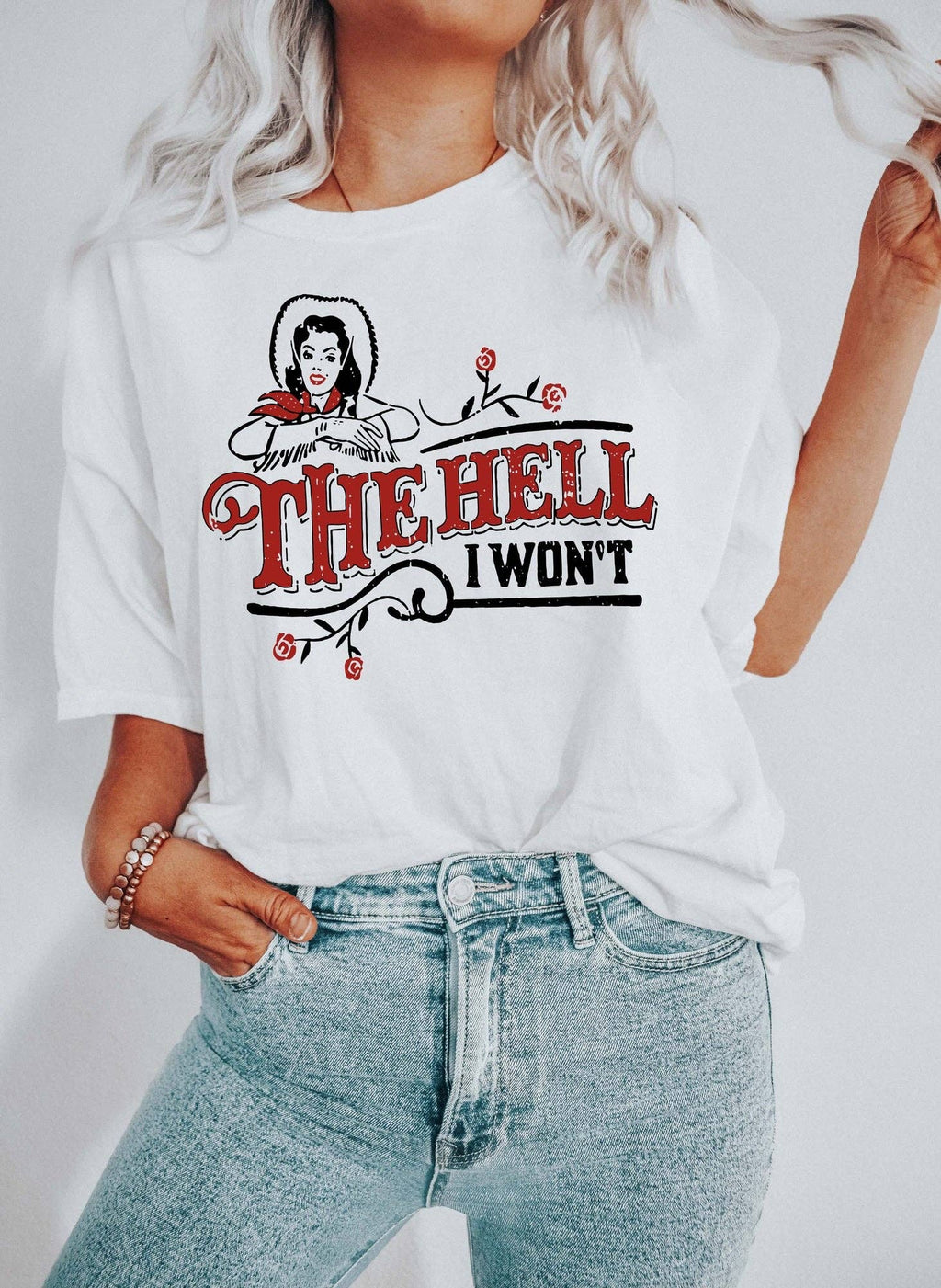 The Hell I Won't Sassy - Adult & Kids T-Shirts, Sweatshirts & Hoodies apparel design preview 1