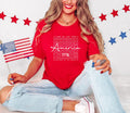 Freedom America 1776 - Adult & Kids T-Shirts, Sweatshirts & Hoodies apparel design preview 1