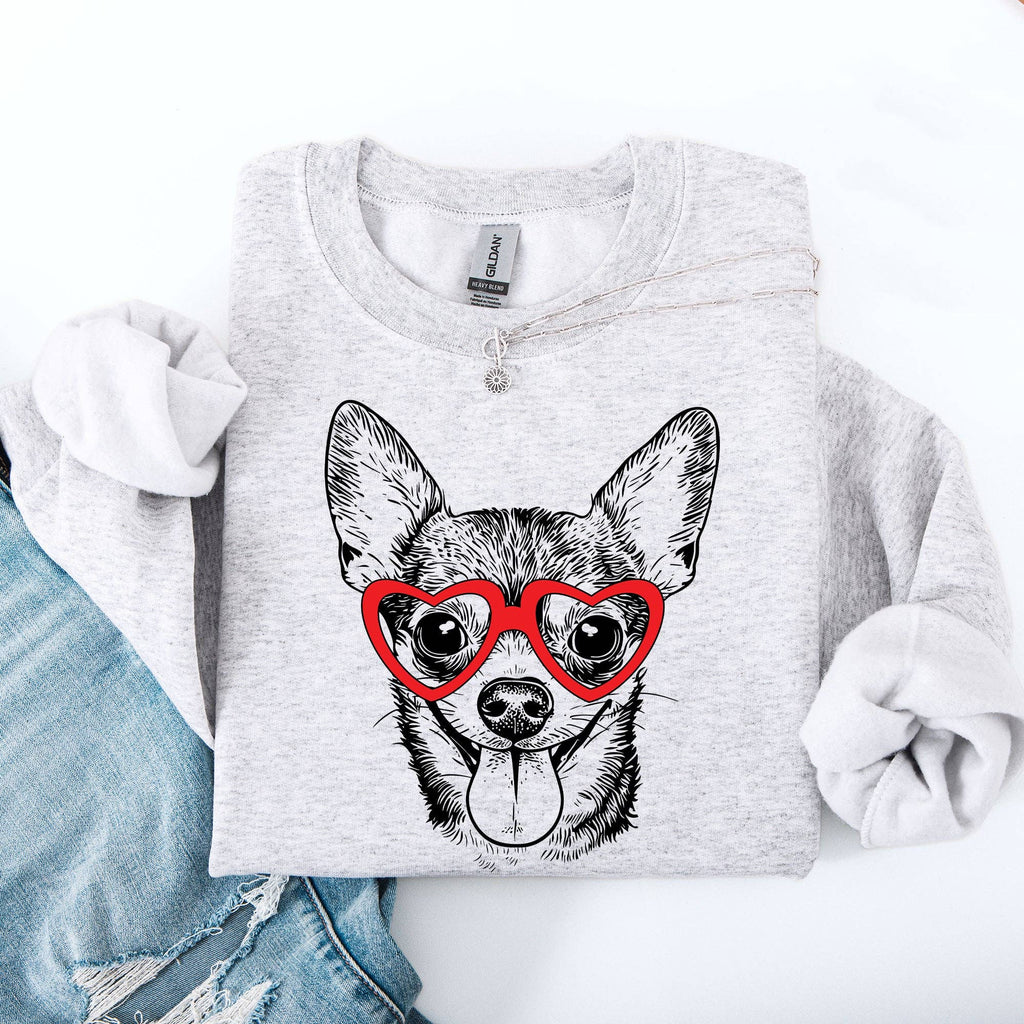 Chihuahua, Pet, Dog Breed, Valentine's - Adult & Kids T-Shirts, Sweatshirts & Hoodies apparel design preview 1