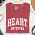 Heart Breaker, Collegiate, Love, Comfort Colors - Adult & Kids T-Shirts, Sweatshirts & Hoodies apparel design preview 1