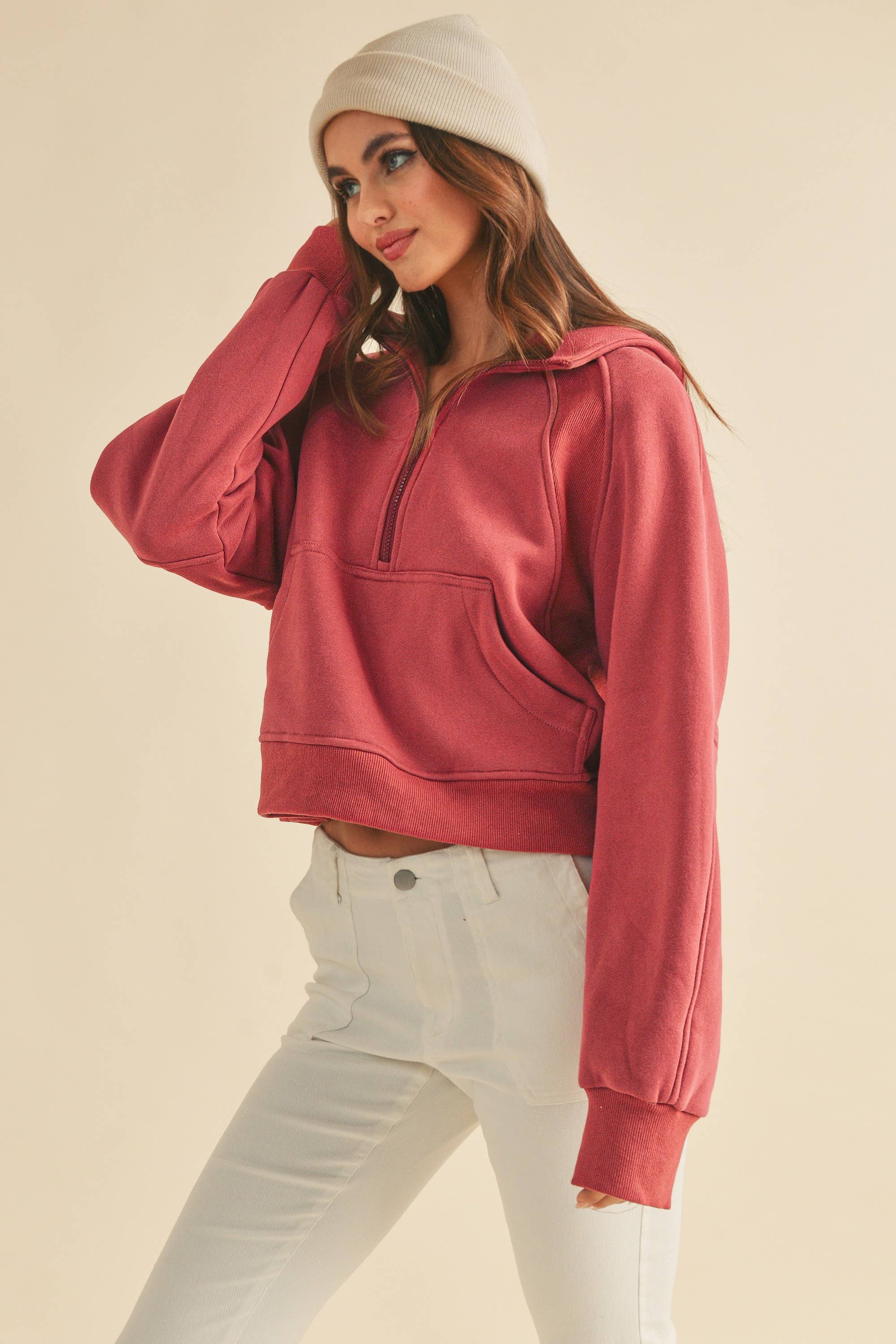 946CK Drea Half-Zip - Adult & Kids T-Shirts, Sweatshirts & Hoodies apparel design preview 1