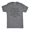 All Inclusive Non-Religious Holiday-Themed Men's - Adult & Kids T-Shirts, Sweatshirts & Hoodies apparel design preview 1