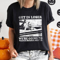 Get in Loser Retro Halloween White Print - Adult & Kids T-Shirts, Sweatshirts & Hoodies apparel design preview 1