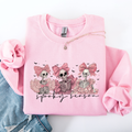 Spooky Season, Pink Skeletons, Halloween - Adult & Kids T-Shirts, Sweatshirts & Hoodies apparel design preview 1