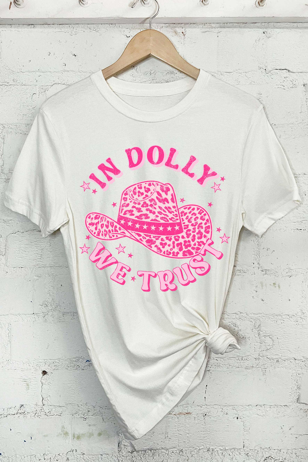 We Trust Cowgirl Hat Graphic - Adult & Kids T-Shirts, Sweatshirts & Hoodies apparel design preview 1