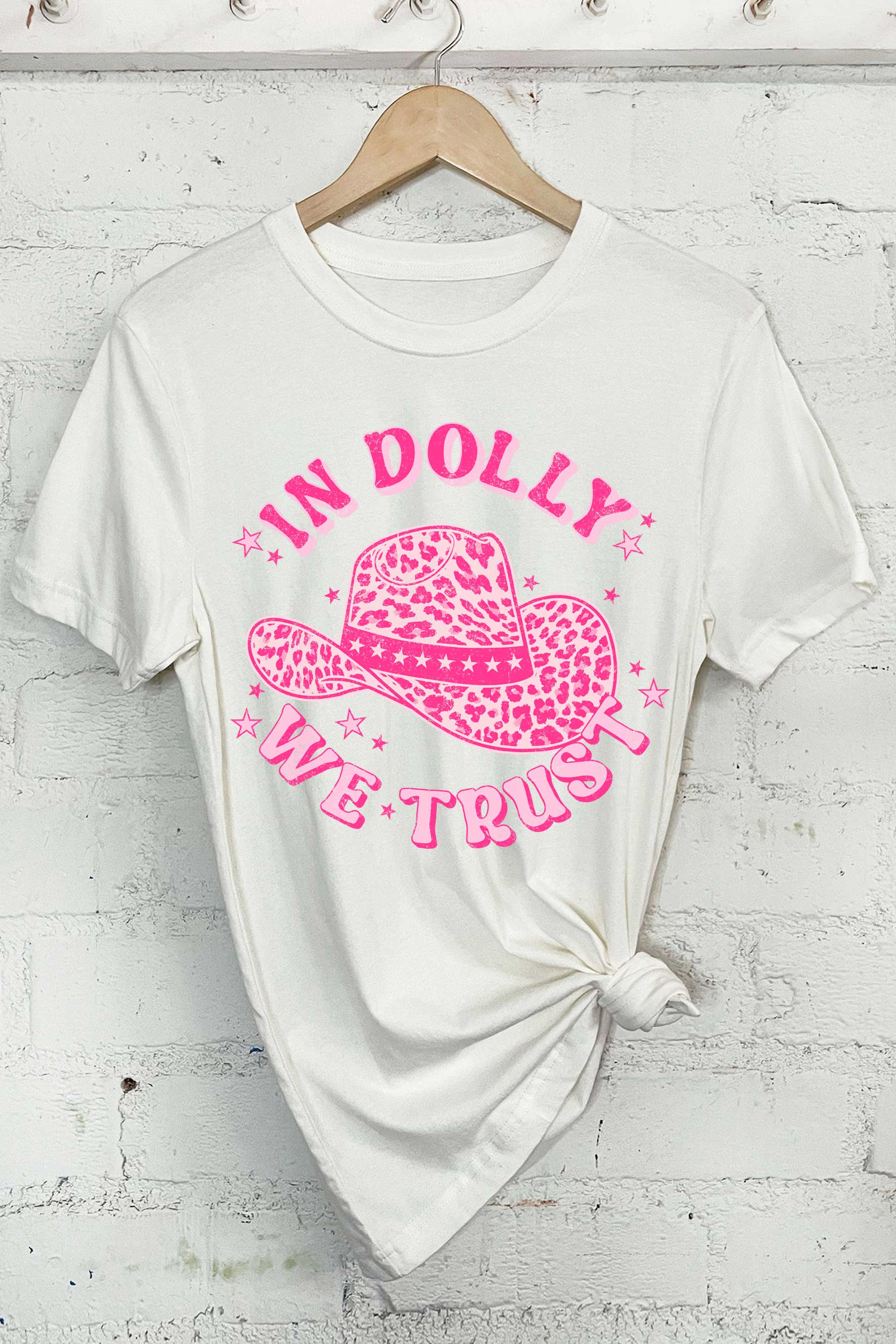 We Trust Cowgirl Hat Graphic - Adult & Kids T-Shirts, Sweatshirts & Hoodies apparel design preview 1