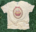 Vintage Pink Nesting Bowls On Cream - Adult & Kids T-Shirts, Sweatshirts & Hoodies apparel design preview 1