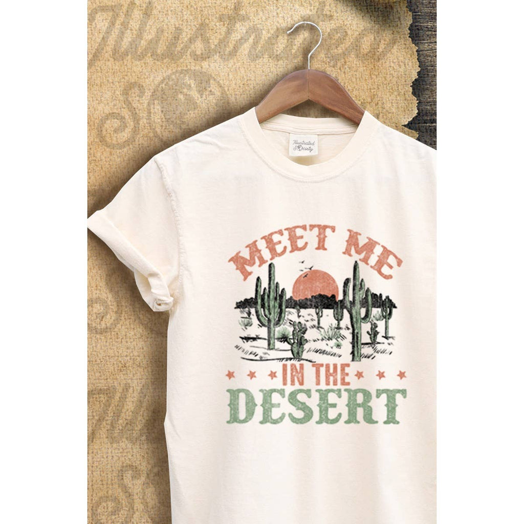 Meet Me in the Desert Vintage Graphic - Adult & Kids T-Shirts, Sweatshirts & Hoodies apparel design preview 1