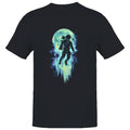 Neon Astronaut Moon Floating Men's - Adult & Kids T-Shirts, Sweatshirts & Hoodies apparel design preview 1