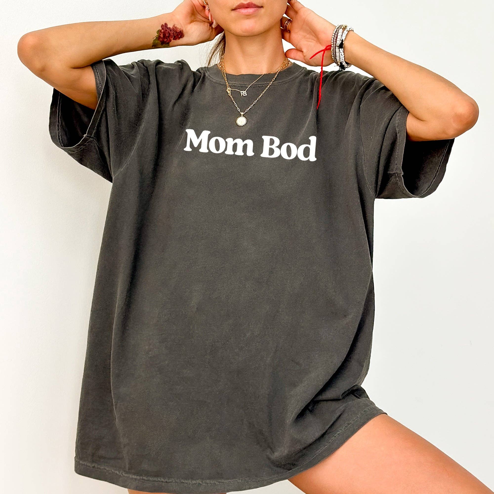 Mom Bod, Comfort Colors Mother's Day, Mama, - Adult & Kids T-Shirts, Sweatshirts & Hoodies apparel design preview 1