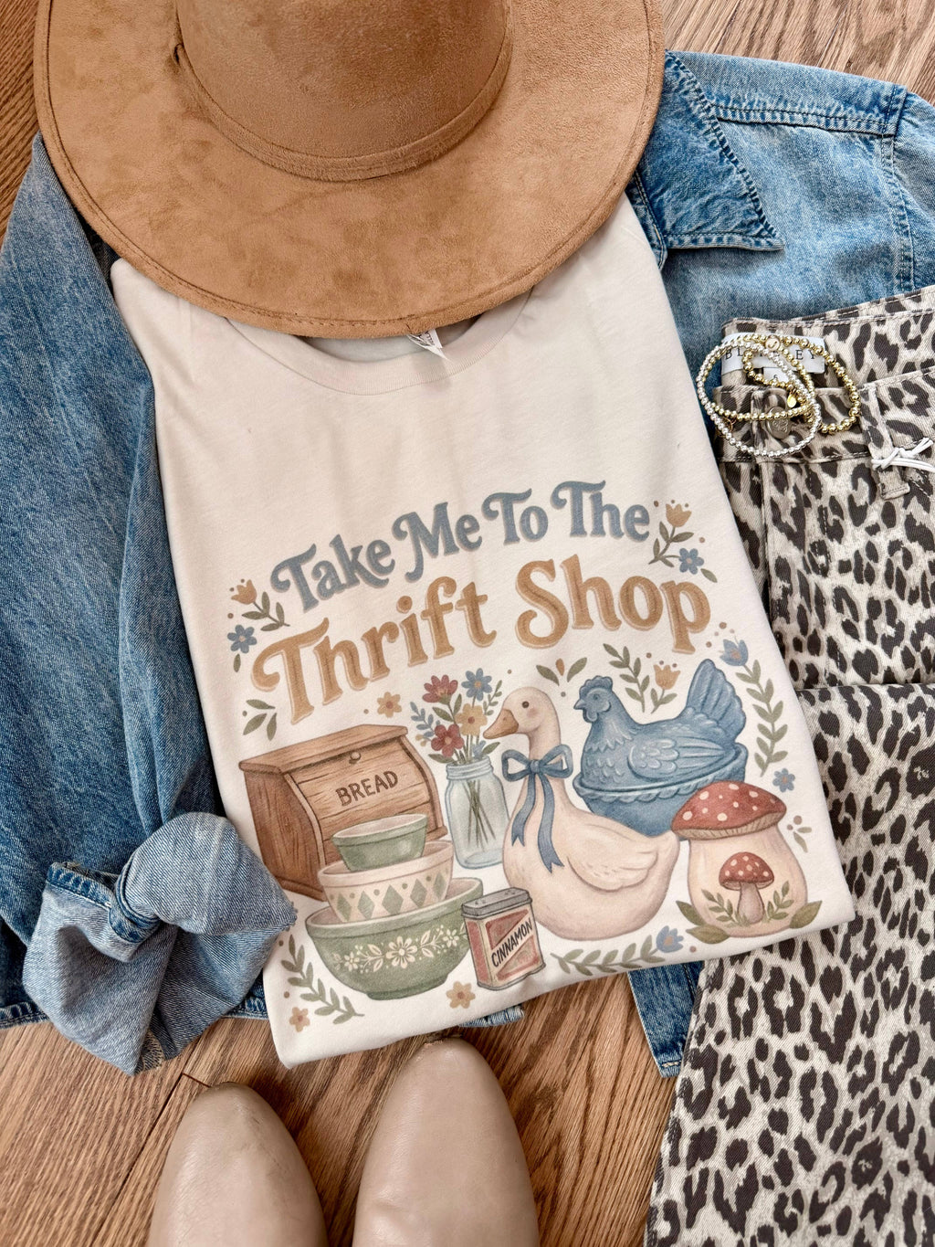 Thrift Store Goose Graphic - Adult & Kids T-Shirts, Sweatshirts & Hoodies apparel design preview 1