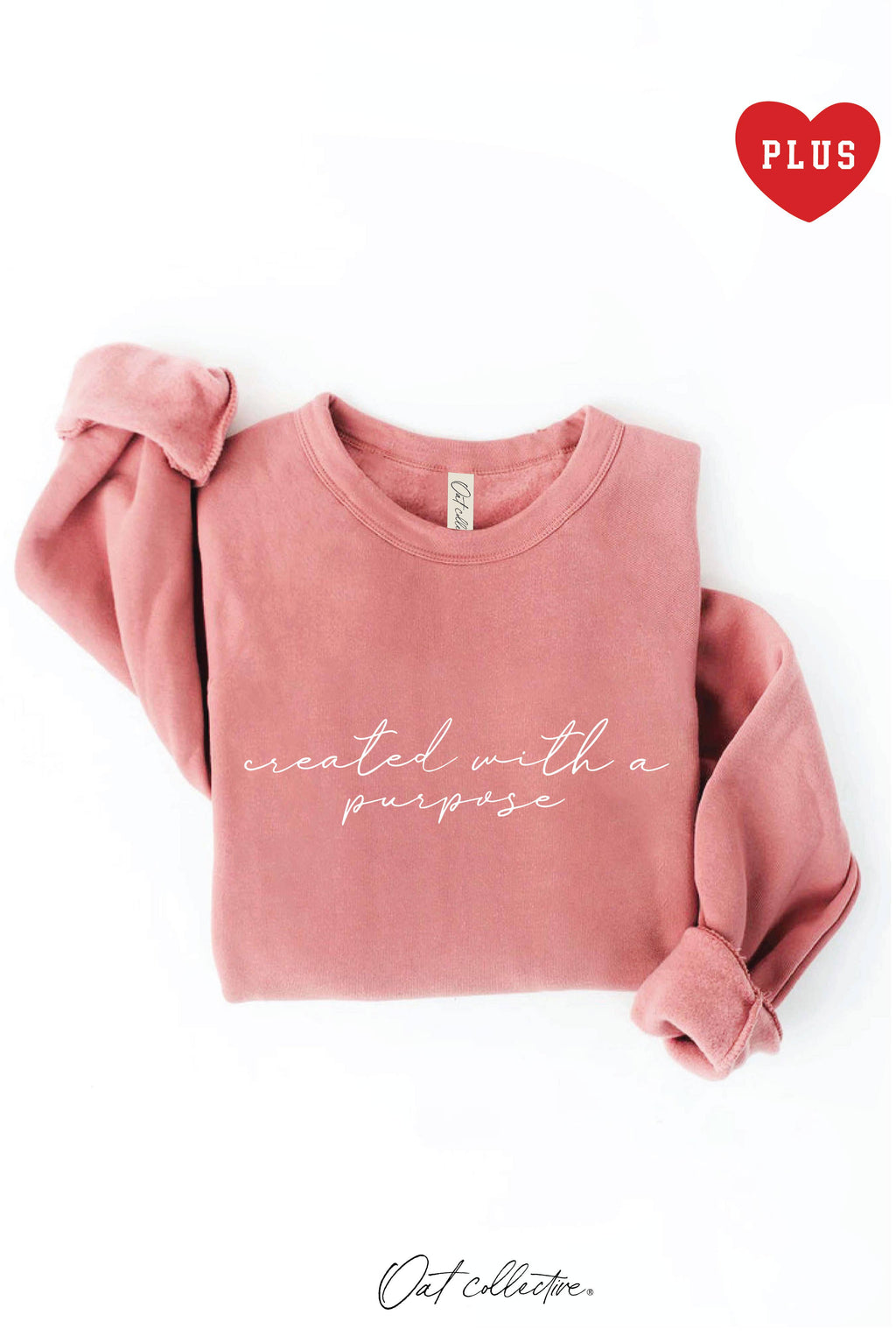 Created with A Purpose Plus Graphic - Adult & Kids T-Shirts, Sweatshirts & Hoodies apparel design preview 1