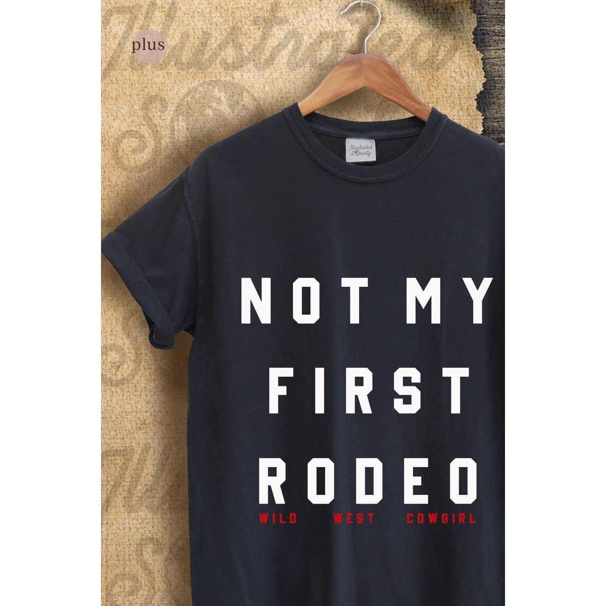 Not My First Rodeo Vintage Graphic Plus - Adult & Kids T-Shirts, Sweatshirts & Hoodies apparel design preview 1