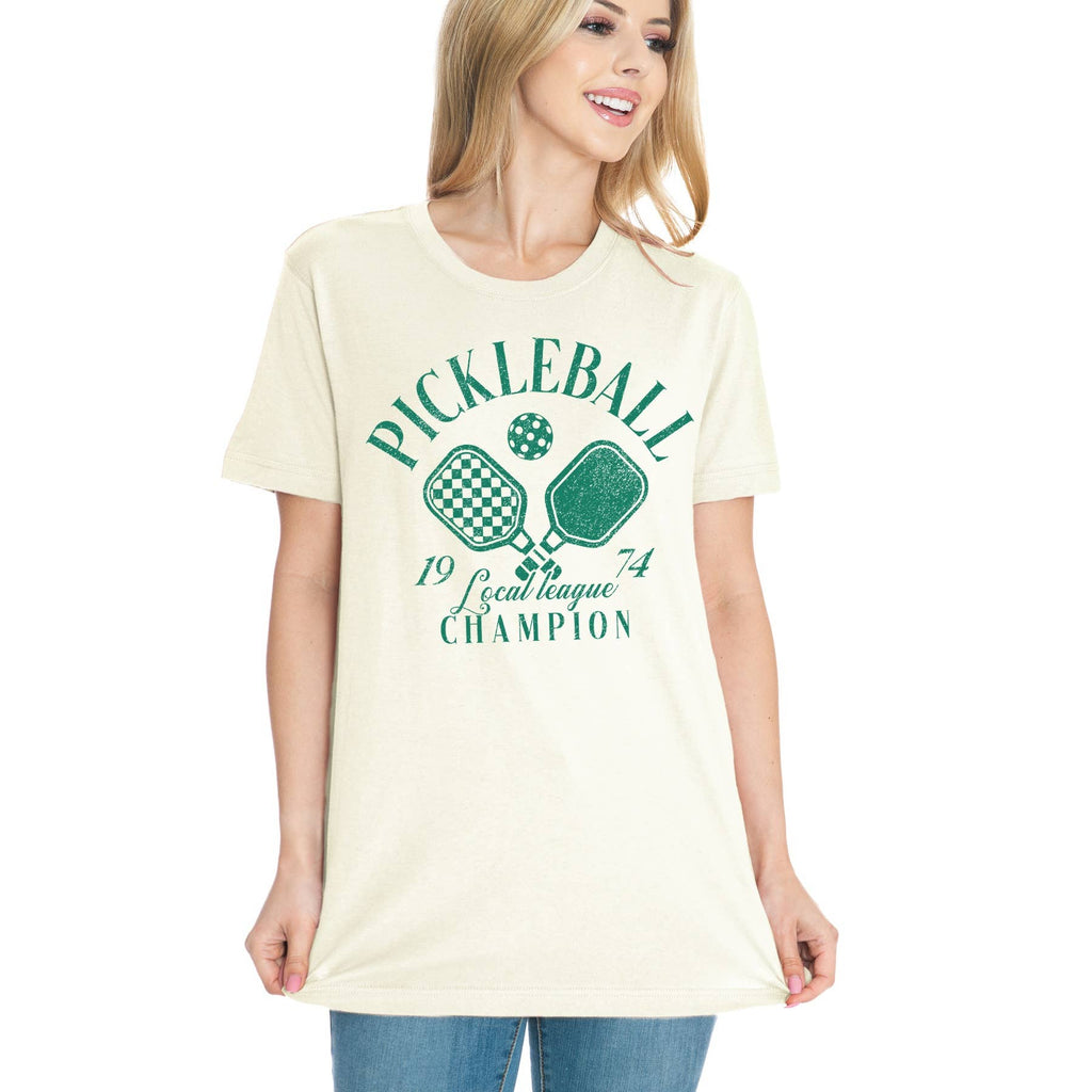 Pickleball Champion - Adult & Kids T-Shirts, Sweatshirts & Hoodies apparel design preview 1