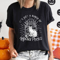 It's Just A Bunch of Hocus Pocus White Print - Adult & Kids T-Shirts, Sweatshirts & Hoodies apparel design preview 1