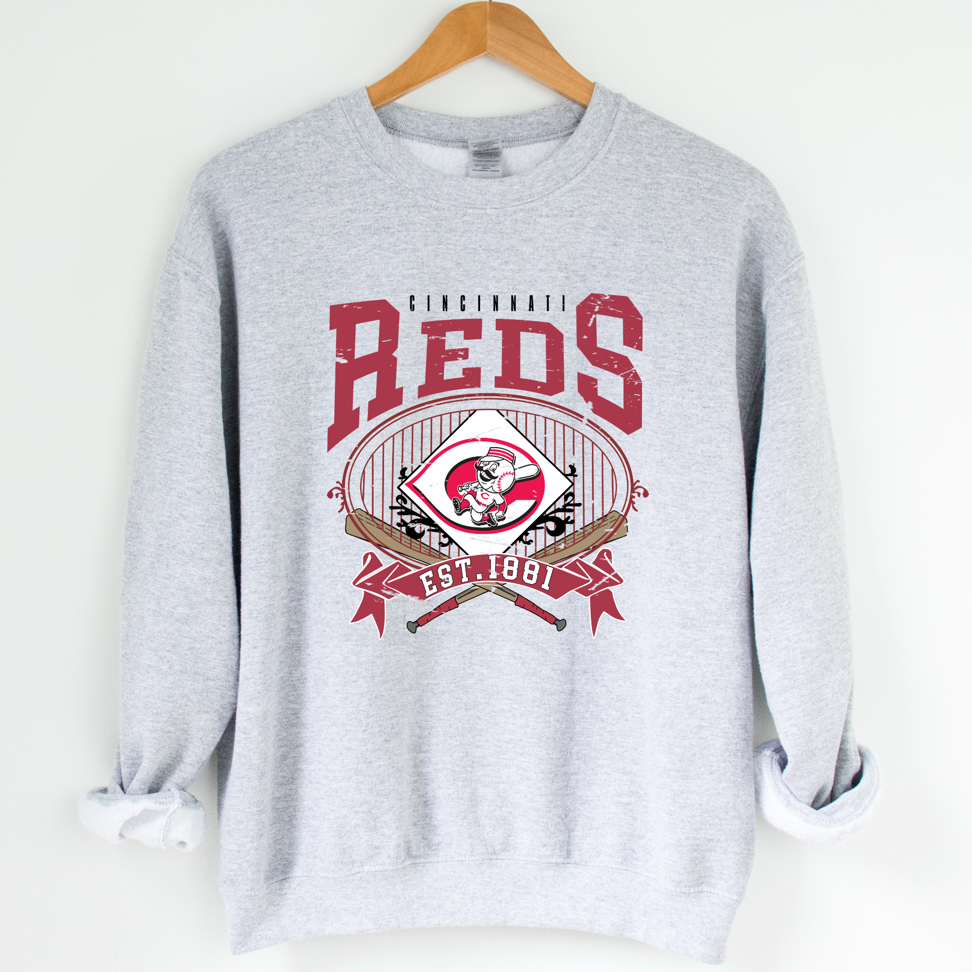 Cincinnati Reds - Adult & Kids T-Shirts, Sweatshirts & Hoodies apparel design preview 1