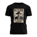 Outlaw For President Trump 2024 Wanted Poster 2495 - Adult & Kids T-Shirts, Sweatshirts & Hoodies apparel design preview 1