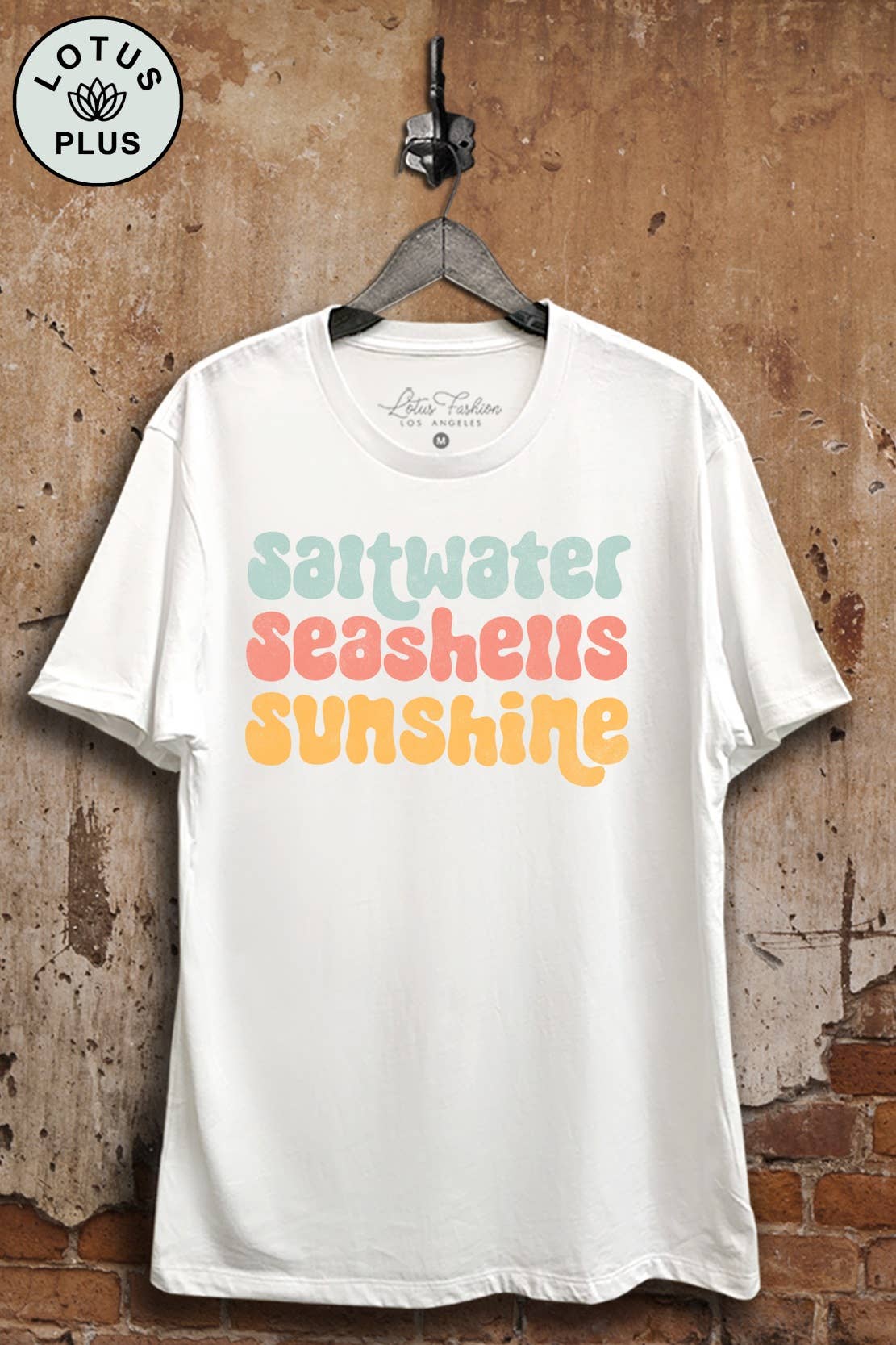 Saltwater Seashells Sunshine Graphic Top - Adult & Kids T-Shirts, Sweatshirts & Hoodies apparel design preview 1