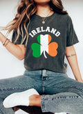 Ireland Flag Clover St Patrick's Day - Adult & Kids T-Shirts, Sweatshirts & Hoodies apparel design preview 1
