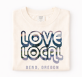 Love Local Custom Comfort Colors®, Town Name Souvenir - Adult & Kids T-Shirts, Sweatshirts & Hoodies apparel design preview 1