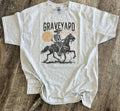 Graveyard Rodeo On Ash Gray - Adult & Kids T-Shirts, Sweatshirts & Hoodies apparel design preview 1