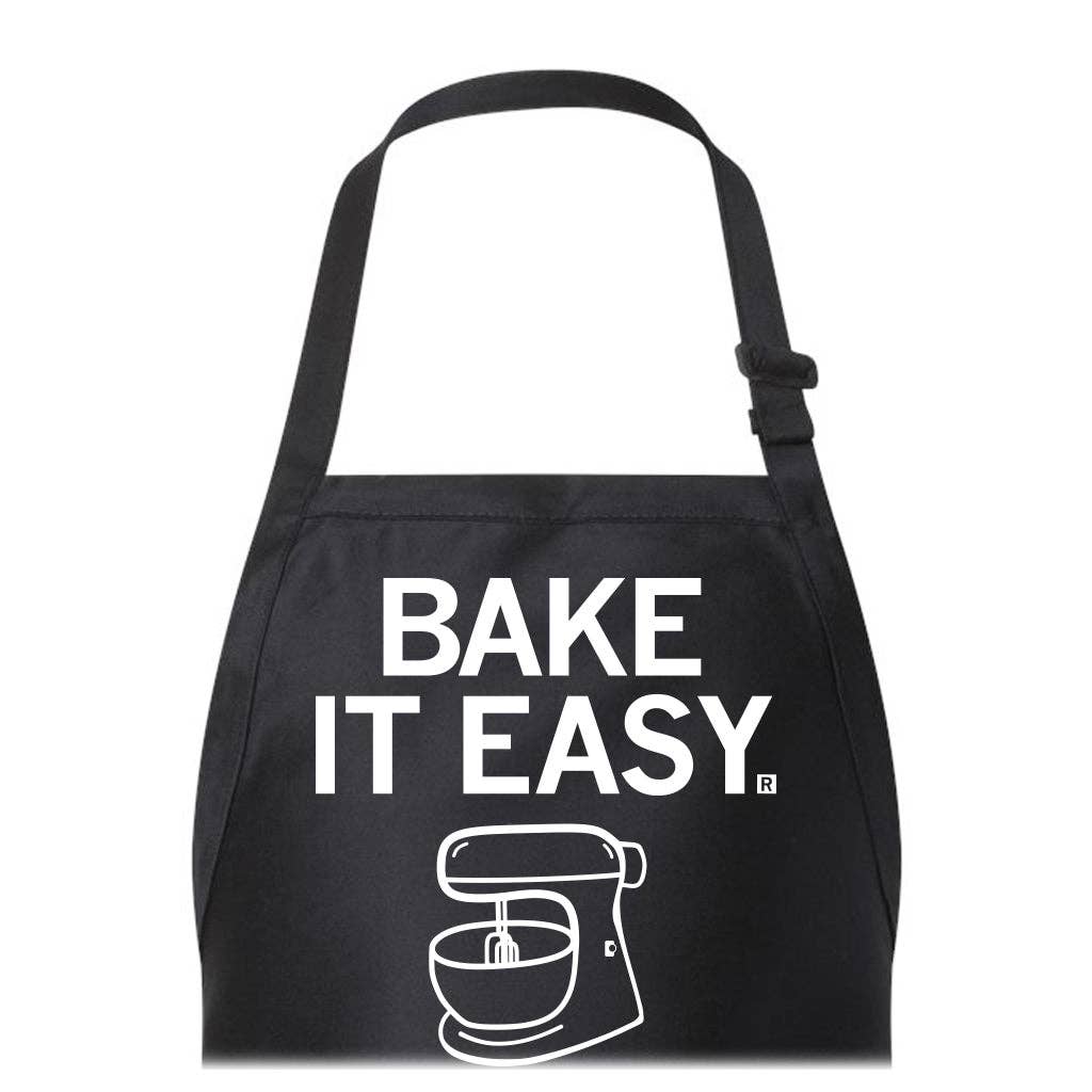 Bake It Easy Apron - Adult & Kids T-Shirts, Sweatshirts & Hoodies apparel design preview 1