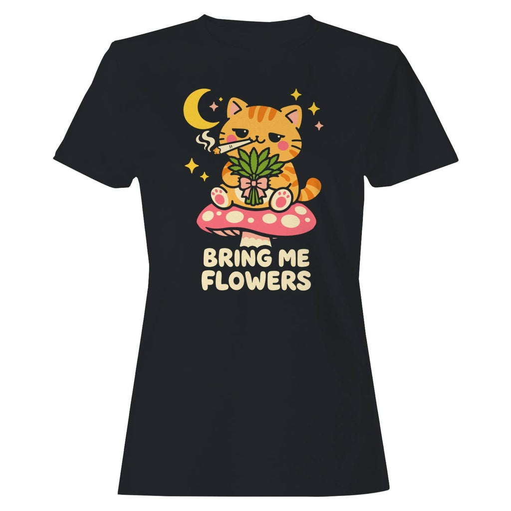 Cute Stoner Cat Women's - Adult & Kids T-Shirts, Sweatshirts & Hoodies apparel design preview 1