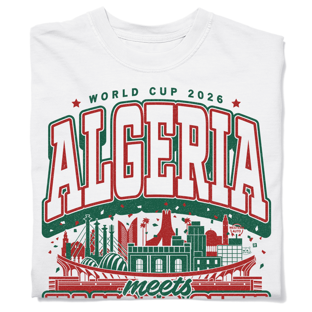 Algeria Kc Max Collegiate Heavyweight - Adult & Kids T-Shirts, Sweatshirts & Hoodies apparel design preview 1