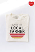Support Your Local Farmer Plus Mineral Graphic Top - Adult & Kids T-Shirts, Sweatshirts & Hoodies apparel design preview 1
