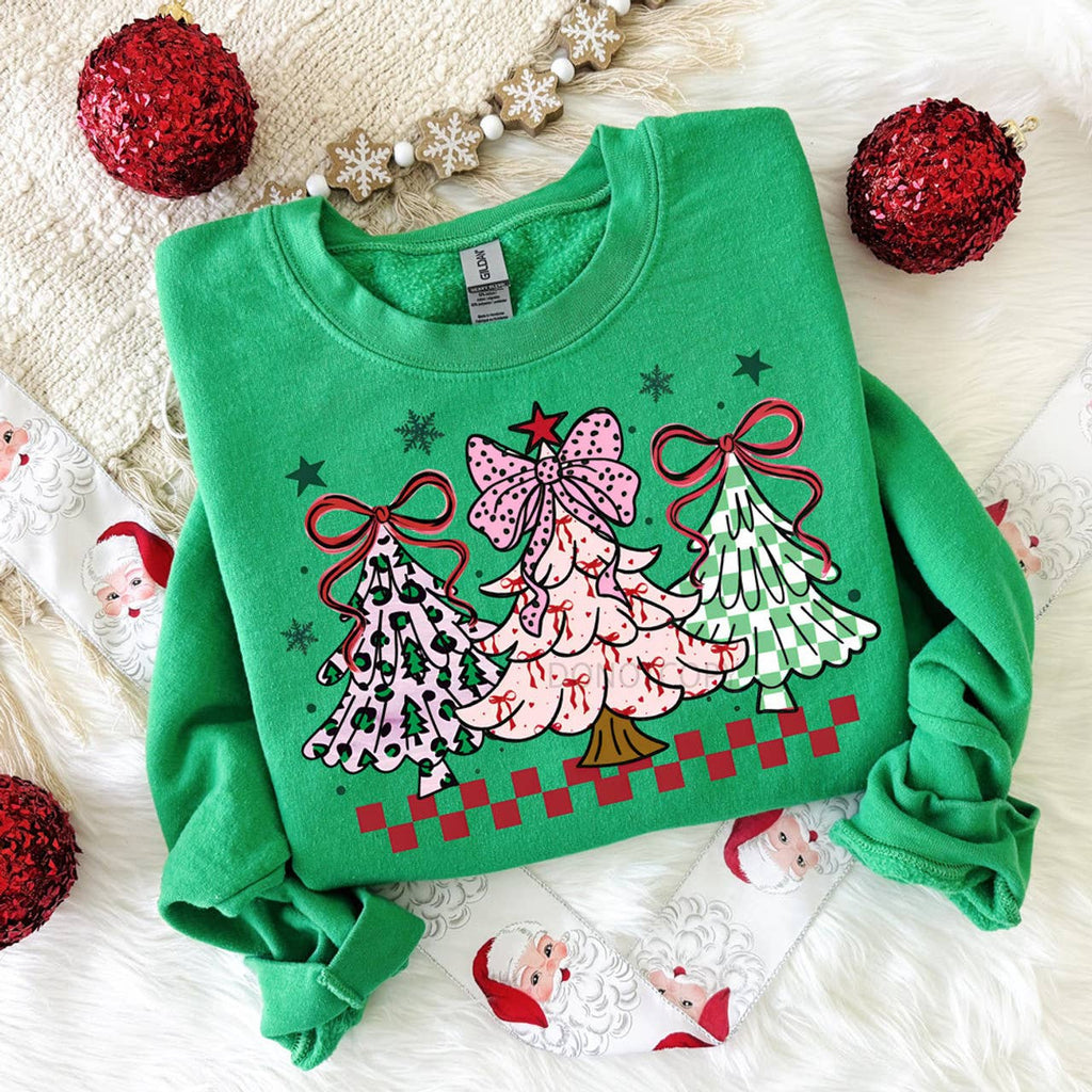 Bow Tree Trio - Adult & Kids T-Shirts, Sweatshirts & Hoodies apparel design preview 1