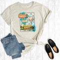 Retro Wild West Graphic - Adult & Kids T-Shirts, Sweatshirts & Hoodies apparel design preview 1