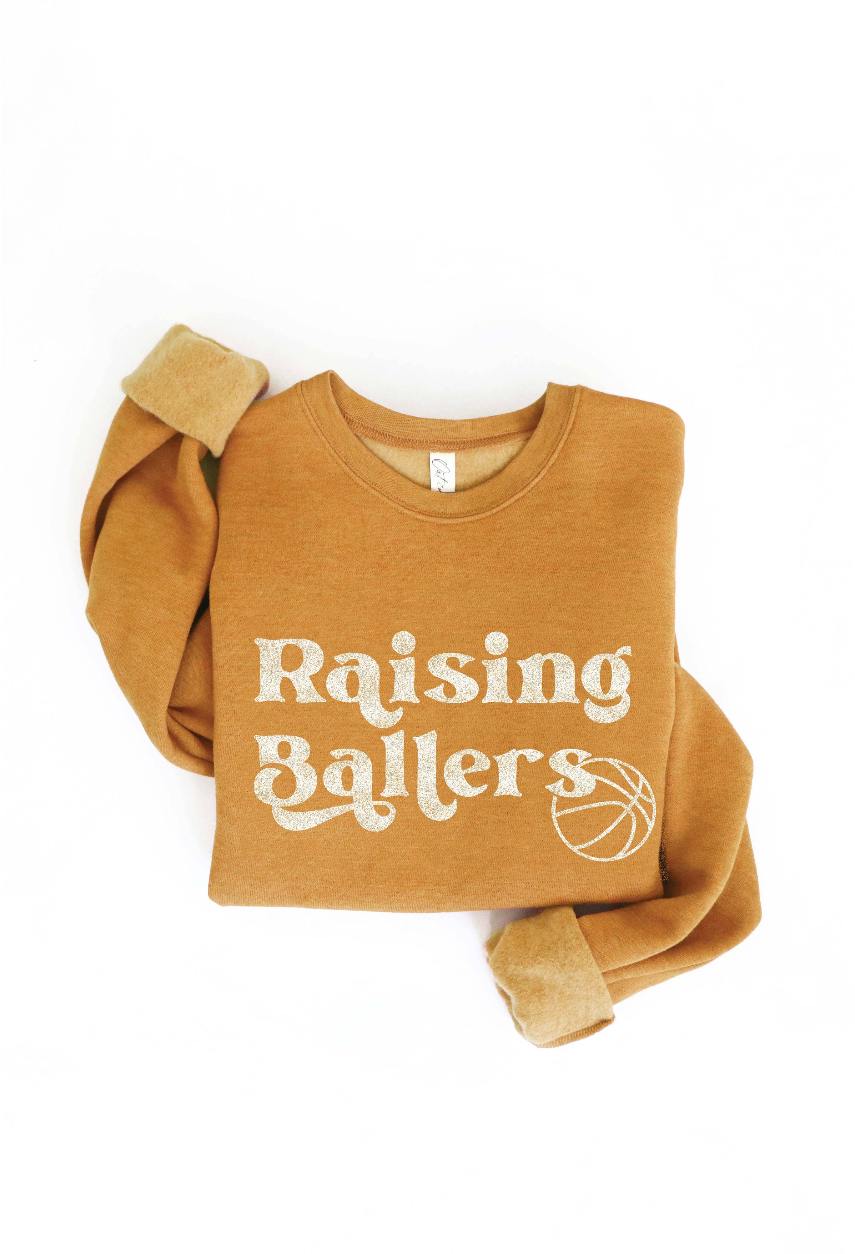 Raising Ballers Basketball Graphic - Adult & Kids T-Shirts, Sweatshirts & Hoodies apparel design preview 1