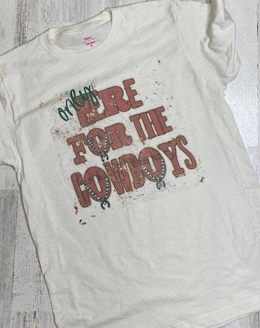 Only Here For the Cowboys - Adult & Kids T-Shirts, Sweatshirts & Hoodies apparel design preview 1