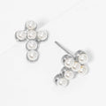 Pearl Cross Gold Dipped Post Earrings - Adult & Kids T-Shirts, Sweatshirts & Hoodies apparel design preview 1