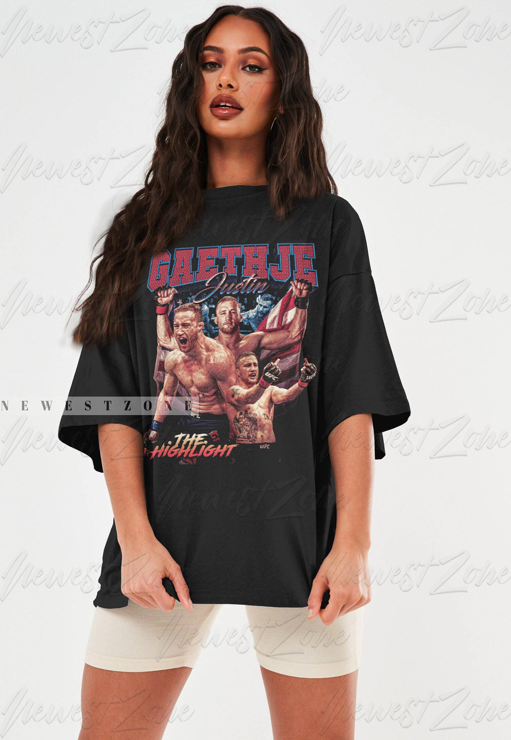 Justin Gaethje Vintage Classic Jiu Jitsu Champions - Adult & Kids T-Shirts, Sweatshirts & Hoodies apparel design preview 1