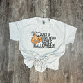 Just A Girl Who Loves Halloween On Ash Gray - Adult & Kids T-Shirts, Sweatshirts & Hoodies apparel design preview 1