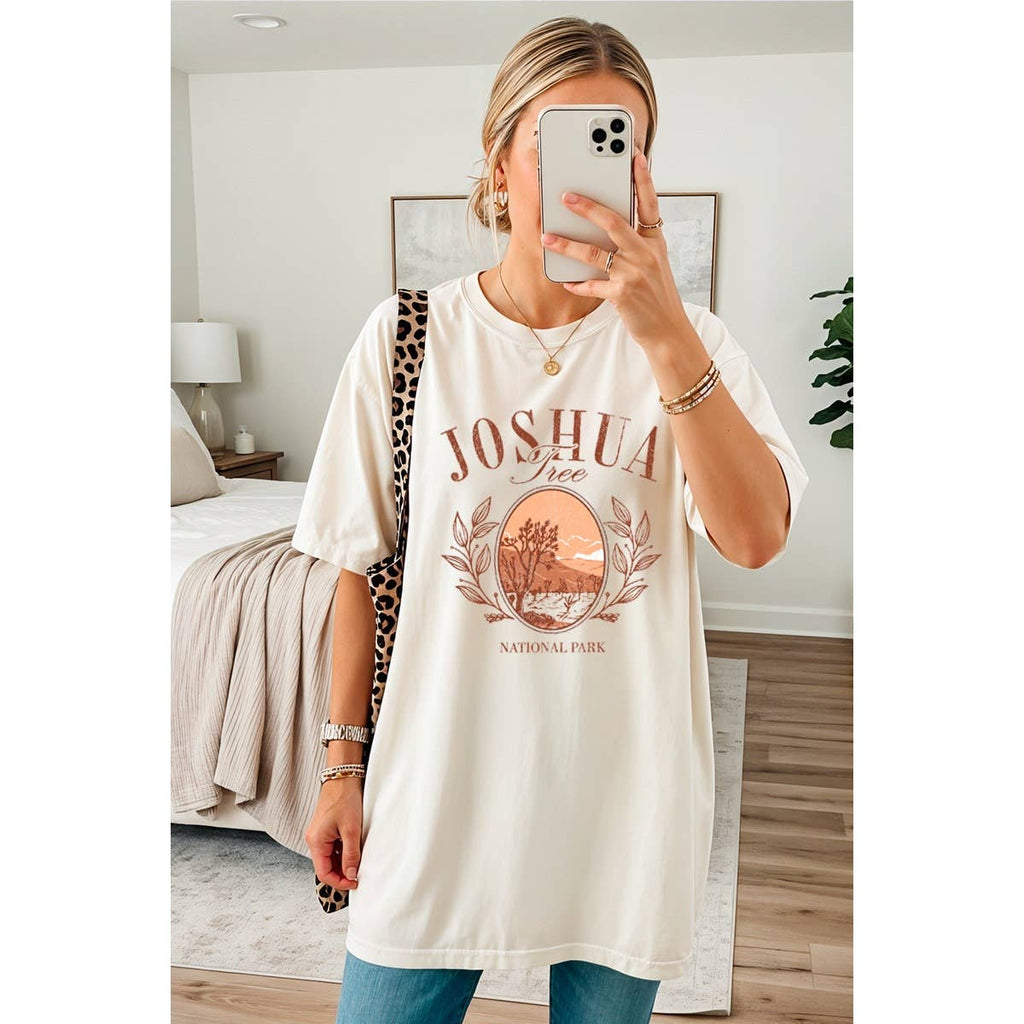 Joshua Tree Vintage Graphic Oversized - Adult & Kids T-Shirts, Sweatshirts & Hoodies apparel design preview 1