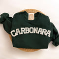 Carbonara Pasta Sweaters - Adult & Kids T-Shirts, Sweatshirts & Hoodies apparel design preview 1