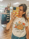 Vintage Soul Floral Retro Graphic Botanical Women's - Adult & Kids T-Shirts, Sweatshirts & Hoodies apparel design preview 1