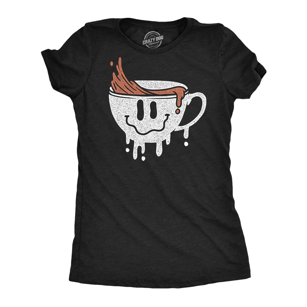 Dripping Coffee Smile Women's - Adult & Kids T-Shirts, Sweatshirts & Hoodies apparel design preview 1