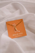 Walk By Faith Charm Necklace I Christian Jewelry - Adult & Kids T-Shirts, Sweatshirts & Hoodies apparel design preview 1