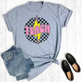 Retro Teacher Checkered Pencil Lightning Bolt Graphic - Adult & Kids T-Shirts, Sweatshirts & Hoodies apparel design preview 1