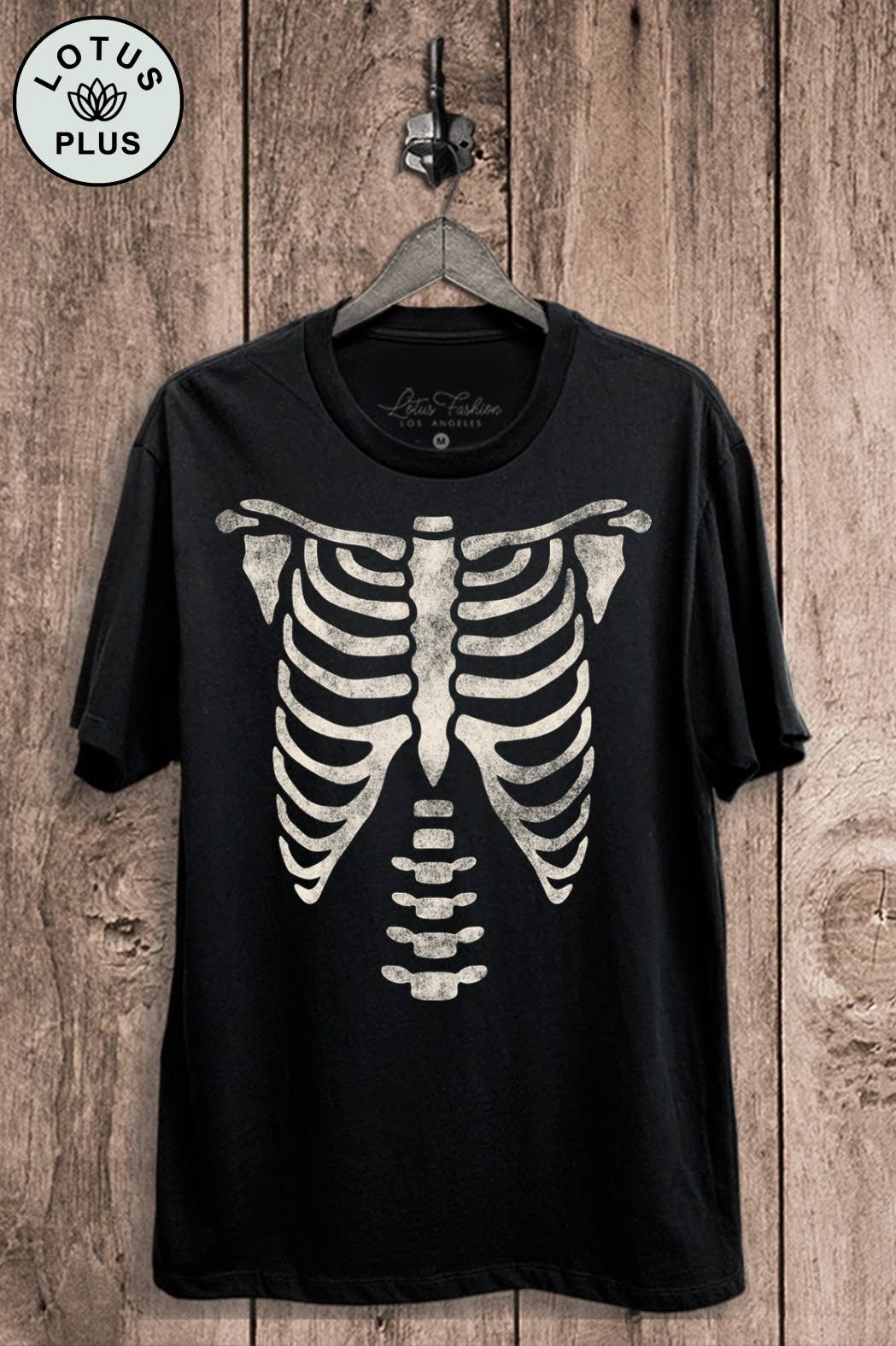 Spooky Rib Cage Graphic Top - Adult & Kids T-Shirts, Sweatshirts & Hoodies apparel design preview 1