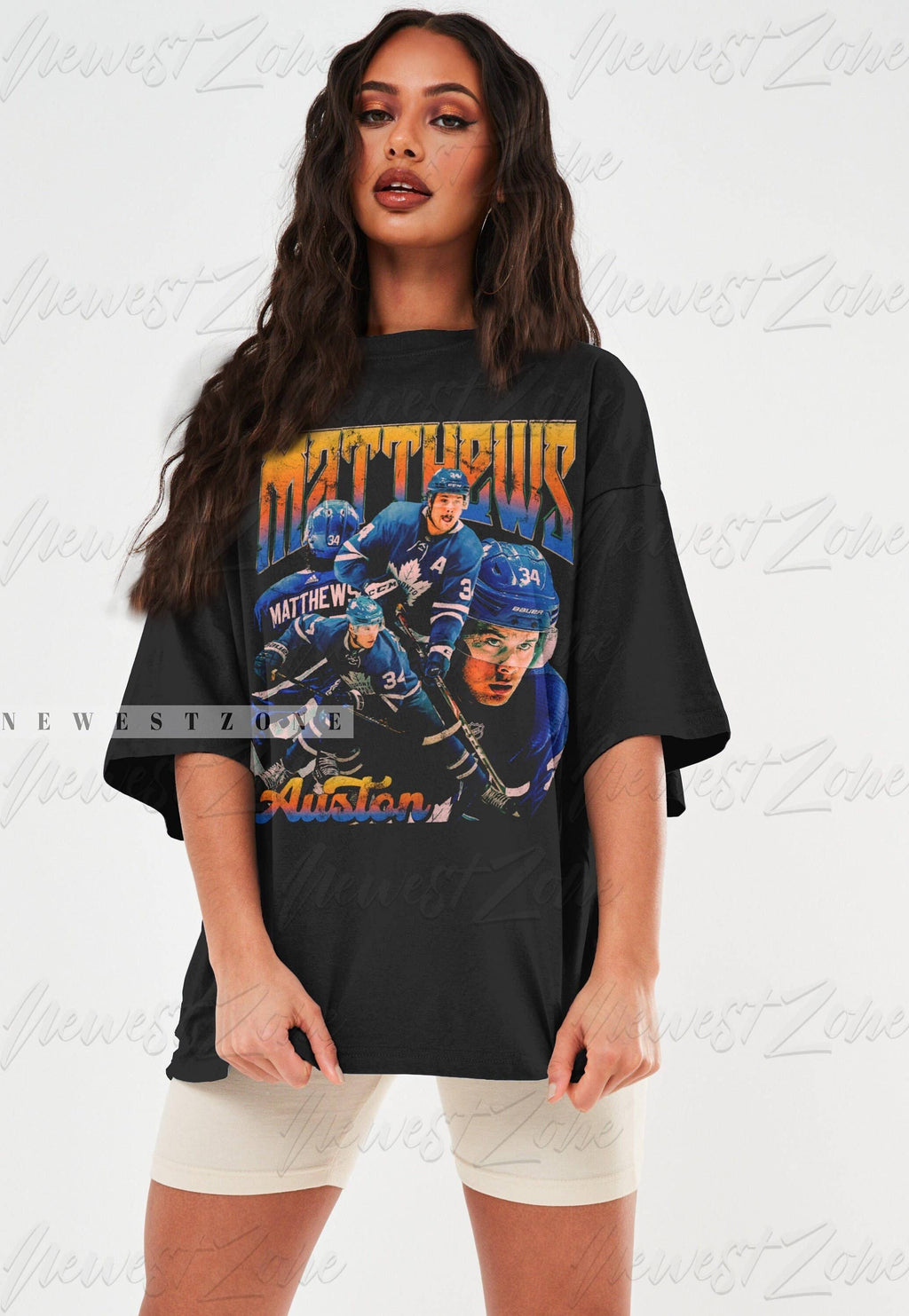 Auston Matthews Ice Hockey Championship Vintage - Adult & Kids T-Shirts, Sweatshirts & Hoodies apparel design preview 1