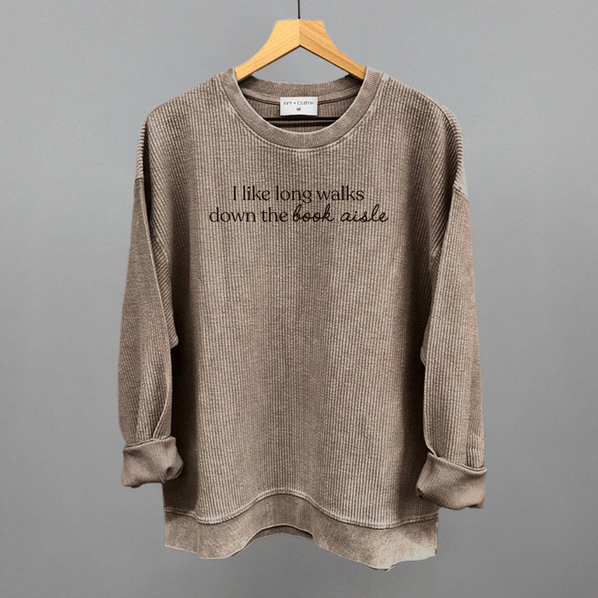 I Like Long Walks Down the Book Aisle - Adult & Kids T-Shirts, Sweatshirts & Hoodies apparel design preview 1