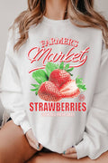 Famers Market Strawberry Graphic Brushed - Adult & Kids T-Shirts, Sweatshirts & Hoodies apparel design preview 1